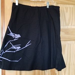 Synergy black skirt